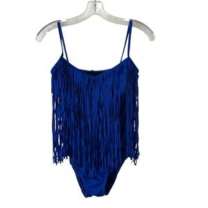SIRENA ONE-PIECE FRINGE BATHING SUIT